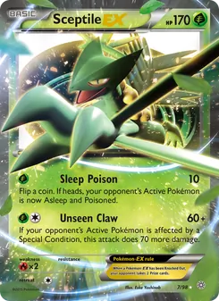 Kaart Sceptile EX