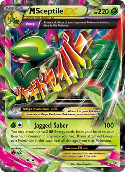 Kaart M Sceptile EX