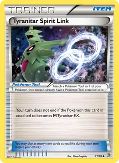 Kaart Tyranitar Spirit Link