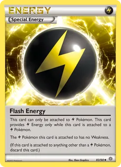 Kaart Flash Energy