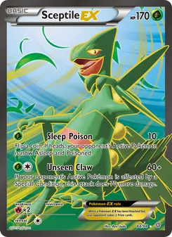 Kaart Sceptile EX