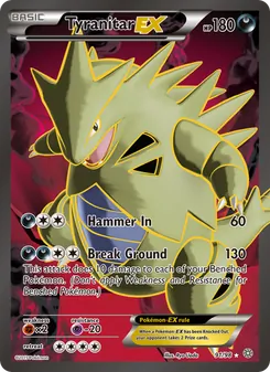 Kaart Tyranitar EX