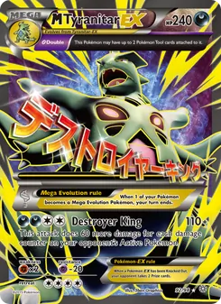 Kaart M Tyranitar EX