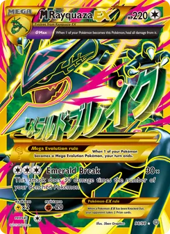 Kaart M Rayquaza EX