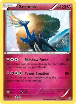 Kaart Xerneas