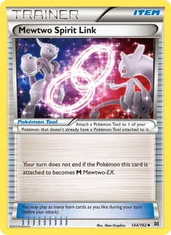 Kaart Mewtwo Spirit Link