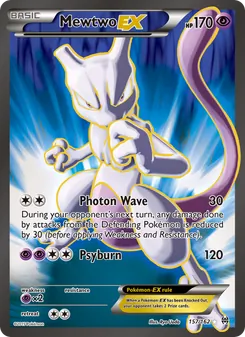 Kaart Mewtwo EX