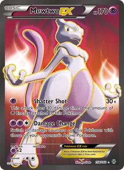 Kaart Mewtwo EX