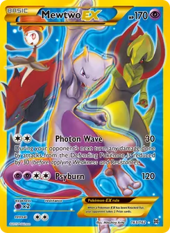 Kaart Mewtwo EX