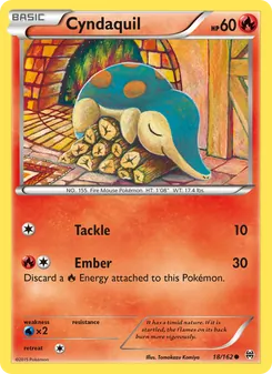 Kaart Cyndaquil