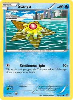 Kaart Staryu