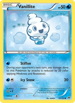 Kaart Vanillite