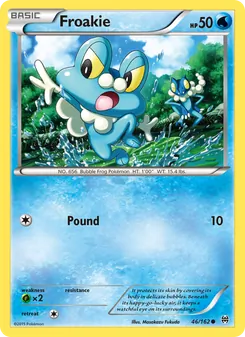 Kaart Froakie