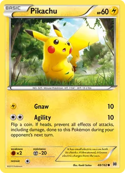 Kaart Pikachu