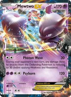 Kaart Mewtwo EX