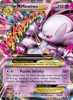 Kaart M Mewtwo EX