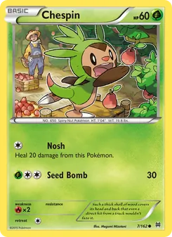 Kaart Chespin