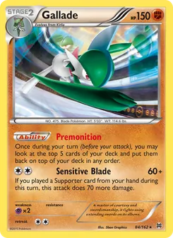 Kaart Gallade