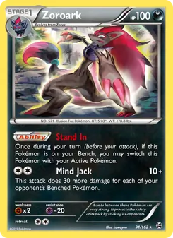 Kaart Zoroark
