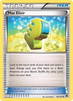 Kaart Max Elixir