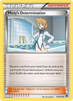 Kaart Misty's Determination