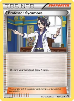 Kaart Professor Sycamore