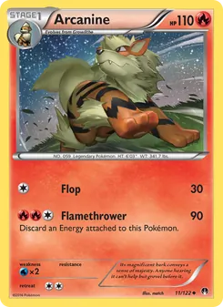 Kaart Arcanine