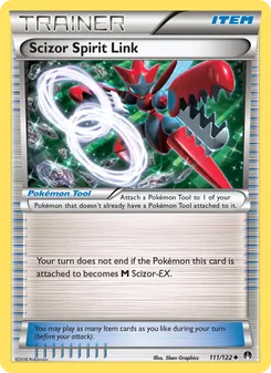 Kaart Scizor Spirit Link