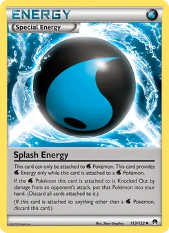 Kaart Splash Energy