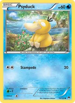 Kaart Psyduck