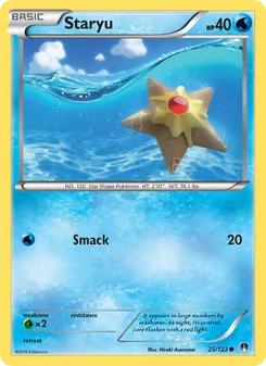 Kaart Staryu