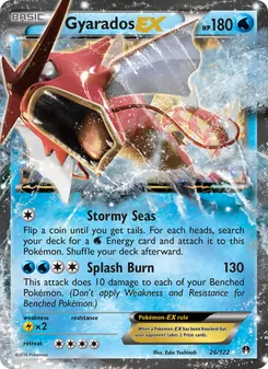 Kaart Gyarados EX