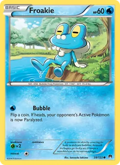 Kaart Froakie