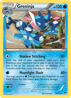 Kaart Greninja