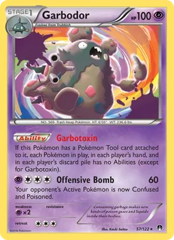 Kaart Garbodor