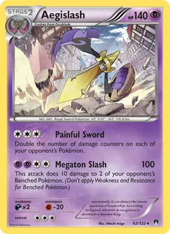 Kaart Aegislash