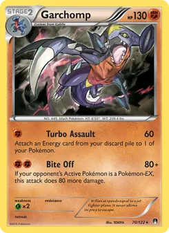 Kaart Garchomp
