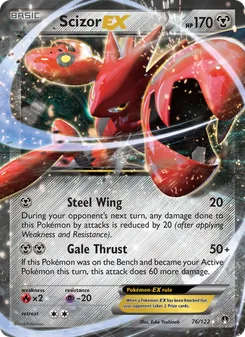 Kaart Scizor EX