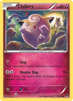 Kaart Clefairy
