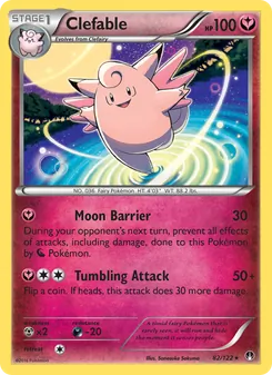 Kaart Clefable