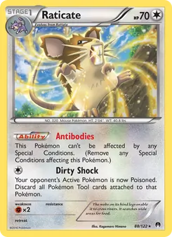 Kaart Raticate