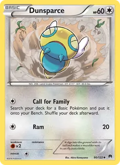 Kaart Dunsparce