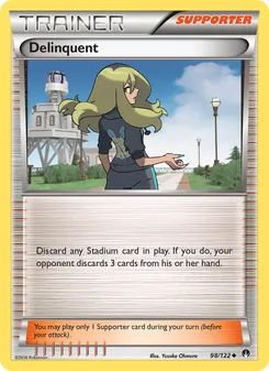 Kaart Delinquent