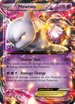 Kaart Mewtwo EX