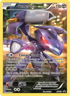 Kaart Genesect