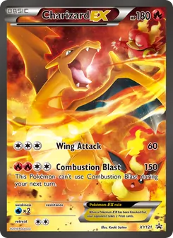 Kaart Charizard EX