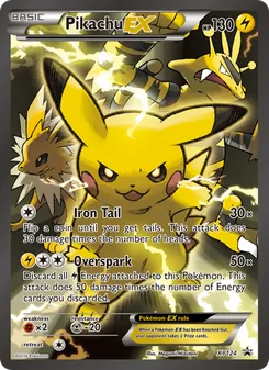 Kaart Pikachu EX