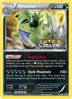Kaart Tyranitar