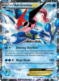 Kaart Ash Greninja EX