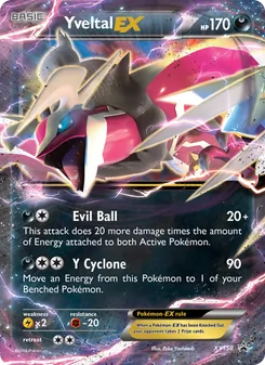 Kaart Yveltal EX